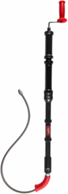 TRAPSNAKETM 6 ft Toilet Auger, 1/2 Inch Cable, Metal Construction