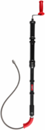TRAPSNAKETM 6 ft Toilet Auger, 1/2 Inch Cable, Metal Construction