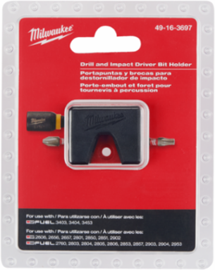M18™/M12™ Bit Holder Accessory, Holds Up to 4 1/4 Inch Hex Shank Bits