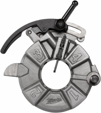 BSPT Pipe Threading Die Head 2 Inch with Micro-Adjust & Auto-Release