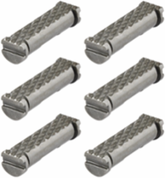 Pipe Threading Jaw Inserts for MX FUELTM Machine, Pack of 6