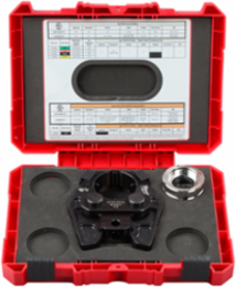 750 MCM Crimping Jaw with U Style Dies, Multi-Purpose Crimping Size