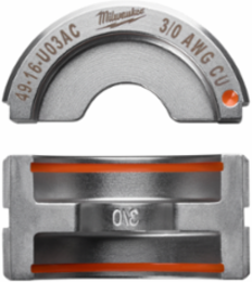 3/0 Copper U Style Die, Stainless Steel, For M18™ Crimper
