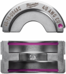 4/0 Copper U Style Die - Stainless Steel, UL Listed, Compatible with 2679-20
