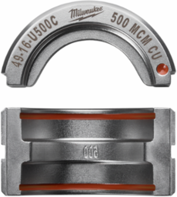 500 MCM Copper U Style Die, Stainless Steel, Compatible with 2679-20 Crimper