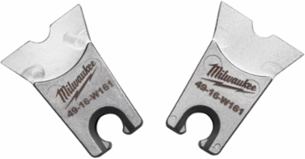 W Style Crimping Dies Set - Stainless Steel, Compatible with W Dies, 2 Piece