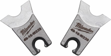 W Style Crimp Die Set, Stainless Steel Compatibility with W Dies, 2 Pieces