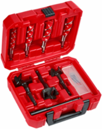 7 Bit Plumber's Selfeed Bit Kit with 1-3/4 Inch to 2-9/16 Inch Bits