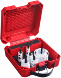 HOLE DOZER™ 15-Piece Carbide Teeth Hole Saw Kit with 1-5/8" Cutting Depth