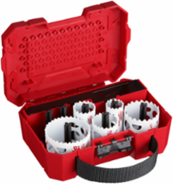 HOLE DOZER™ 9-Piece Bi-Metal Hole Saw Kit, 1" to 2-1/2" Diameter, 3.5 TPI