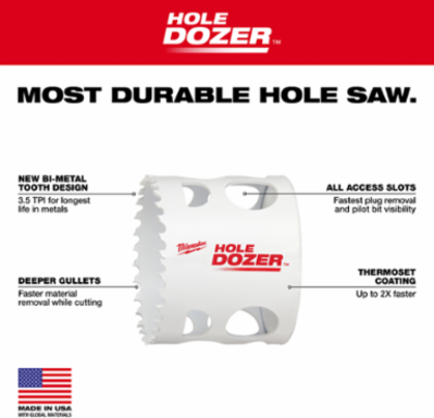 17PC HOLE DOZER™ Bi-Metal Hole Saw Kit