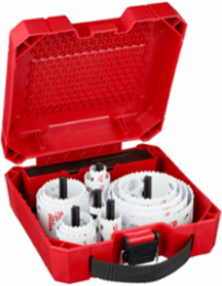 19PC HOLE DOZER™ Electrician Hole Saw Kit, Includes 13 Bi-Metal Hole Saws