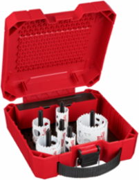12PC HOLE DOZER Bi-Metal Plumbers Hole Saw Kit with 3.5 TPI Tooth Design