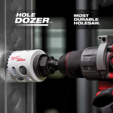 HOLE DOZER™ 21-Piece Bi-Metal Hole Saw Kit, Multiple Sizes, 3/5 TPI