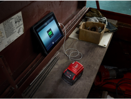 M18™ Power Source with USB Port, 3.0 Inch Height, 4.0 Inch Width, Compatible with M18 Batteries