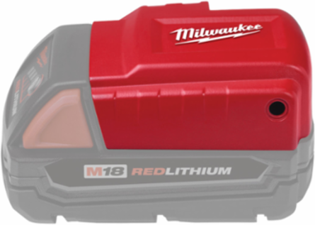 M18™ Power Source with USB Port, 3.0 Inch Height, 4.0 Inch Width, Compatible with M18 Batteries