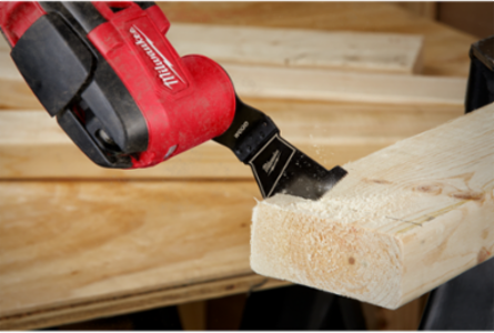 OPEN-LOK™ 2-1/2 Inch HCS Oscillating Blade for Wood, 1-5/8 Max Plunge Depth