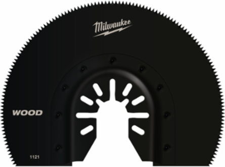 OPEN-LOKTM 3-1/2 Inch HCS Oscillating Multi-Tool Blade, 18 TPI, 3/4 Inch Max Plunge Depth