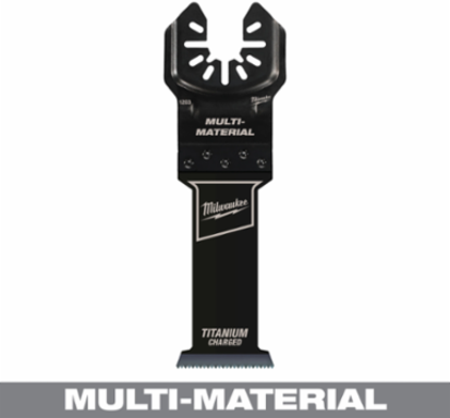OPEN-LOKTM 1-1/4 Inch Titanium Charged Bi-Metal Multi-Tool Blade, 20 Teeth