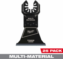 OPEN-LOK™ 2-1/2 Inch Titanium Charged™ Bi-Metal Oscillating Blades 25 PK