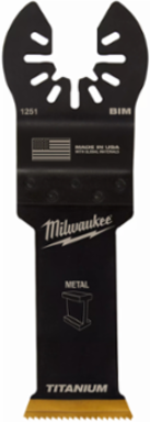 OPEN-LOK™ 1-1/8 Inch Bi-Metal Titanium Oscillating Multi-Tool Blades (10 Pack)