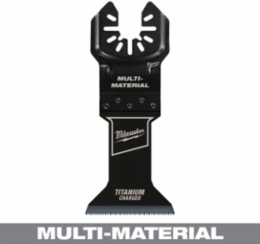 OPEN-LOK™ 1-3/4 Inch Titanium Charged™ Bi-Metal Multi-Tool Blade, 2-3/16 Inch Max Plunge Depth