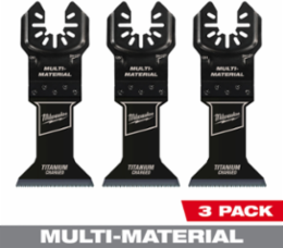 OPEN-LOK™ Titanium Charged™ 1-3/4 Inch Oscillating Multi-Material Blades (3 Pack)