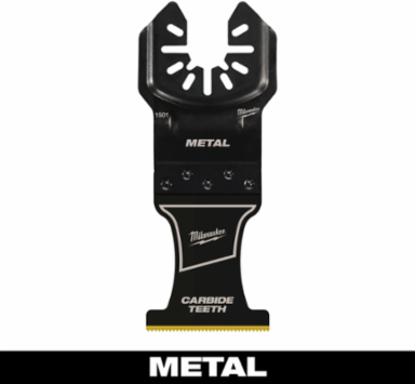 OPEN-LOK™ 1-3/8 Inch Carbide Teeth Metal Multi-Tool Blade, Oscillating, 1-1/2 Inch Max Plunge Depth
