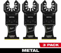 OPEN-LOK™ 1-3/8 Inch Carbide Teeth Oscillating Multi-Tool Blades (3 PK)