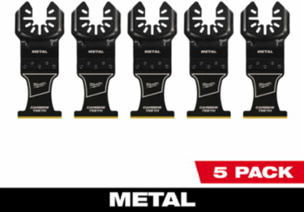OPEN-LOK™ 1-3/8 Inch Carbide Teeth Multi-Tool Blades (5 Pack)