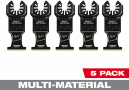 OPEN-LOK™ 1-3/8 Inch Carbide Teeth Oscillating Blades (5 Pack)