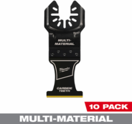 OPEN-LOK™ 1-3/8 Inch Carbide Teeth Multi-Material Oscillating Blades (10 Pack)