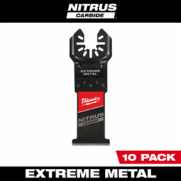 NITRUS Carbide Oscillating Multi-Tool Blades (10 PK) 1-3/8 Inch, 2 Inch Max Plunge Depth