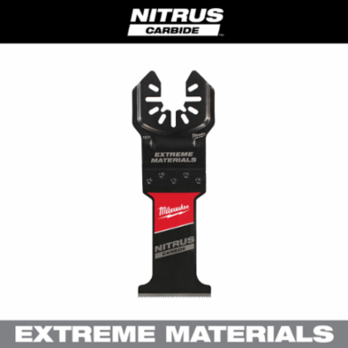 NITRUS CARBIDE Oscillating Multi-Tool Blade 1-3/8 Inch Width, 2 Inch Plunge Depth