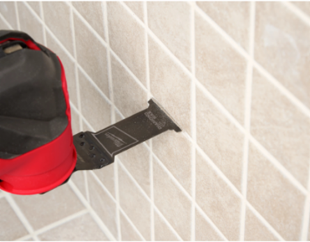 DIAMOND MAX™ Diamond Grit Plunge Grout Removal Universal Fit Oscillating Multi-Tool Blade (1 PK)