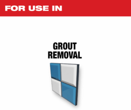 DIAMOND MAX™ Diamond Grit Plunge Grout Removal Universal Fit Oscillating Multi-Tool Blade (1 PK)