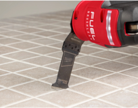 DIAMOND MAX™ Diamond Grit Plunge Grout Removal Universal Fit Oscillating Multi-Tool Blade (1 PK)