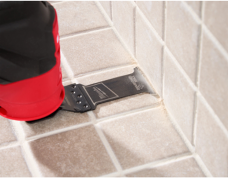 DIAMOND MAX™ Diamond Grit Plunge Grout Removal Universal Fit Oscillating Multi-Tool Blade (1 PK)