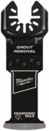 DIAMOND MAX™ Diamond Grit Plunge Grout Removal Universal Fit Oscillating Multi-Tool Blade (1 PK)
