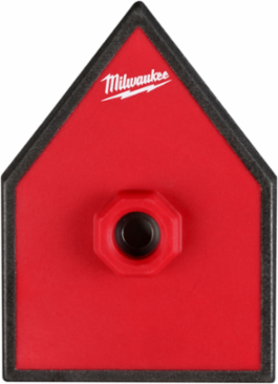 M12 Orbital Detail Sander Replacement Pad, 3.5 Inch x 2.6 Inch, Plastic