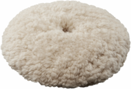 7 Inch Wool Cutting Pad, 1-1/2 Inch Pile Depth, Center Mount Attachment