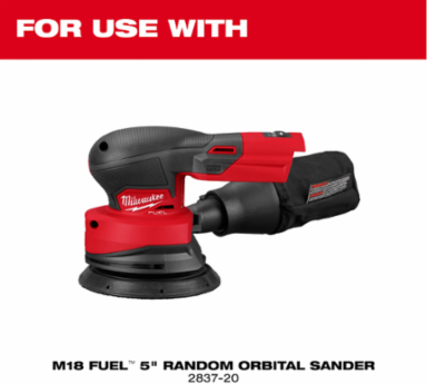 M18™ FUEL 5" Random Orbital Sander Replacement Backing Pad
