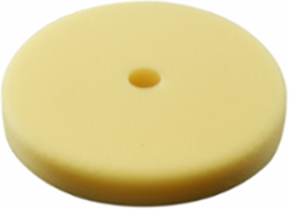 7 Inch Yellow Foam Polishing Pad 5PC, Hook-and-Loop, 1.125 Inch Thickness