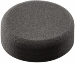 3 Inch Black Foam Polishing Pad Set with 1-1/2 Inch Pile Depth, 5 Pack