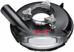 7 Inch Universal Surface Grinding Dust Shroud with Clear Window and Plastic Construction