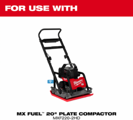 20 Inch Plate Compactor Paver Pad Kit with Rubber Material