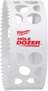 HOLE DOZER™ 4-3/8 Inch Bi-Metal Hole Saw, 1-5/8 Inch Cutting Depth, 3.5 TPI