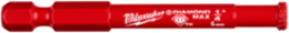 Diamond Max 1/4 Inch Hole Saw Bit, Diamond Coated, 0.55 Inch Length