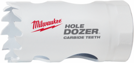 1 Inch HOLE DOZER™ Carbide Teeth Hole Saw, 1-5/8 Inch Cutting Depth, 3 TPI