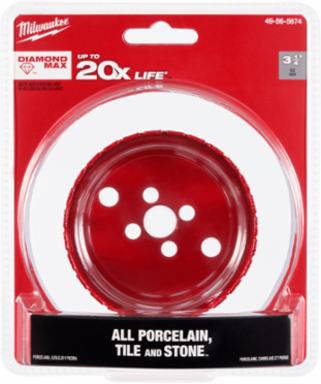 3-1/4" DIAMOND MAX™ Hole Saw